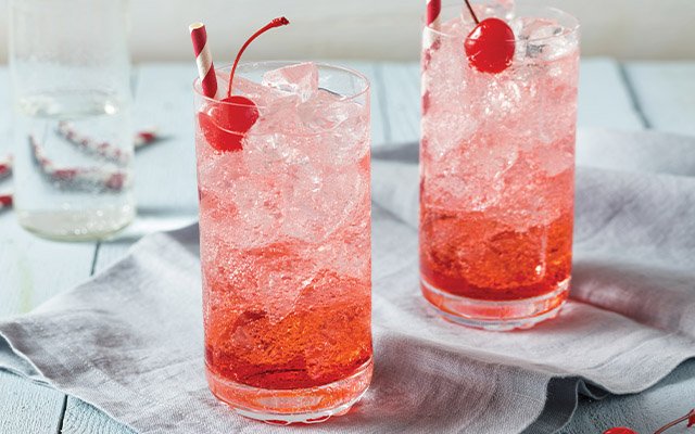 Shirley Sunrise cocktail 