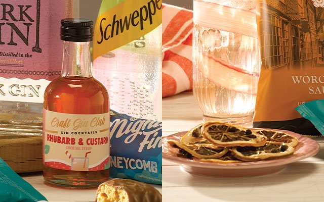 Craft Gin Club March 2023 Perfect G&T Garnishes and Cocktail Syrup