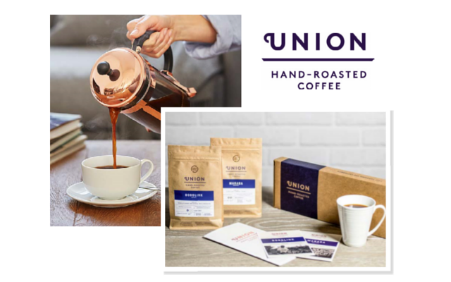 Golden Ticket prize Union CoffeeClub Bodum copper cafetiere
