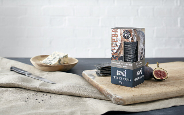 Peter's Yard Charcoal & Rye Sourdough Crispbread