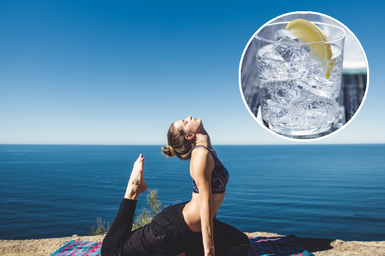 Gin yoga by the sea gin and tonic