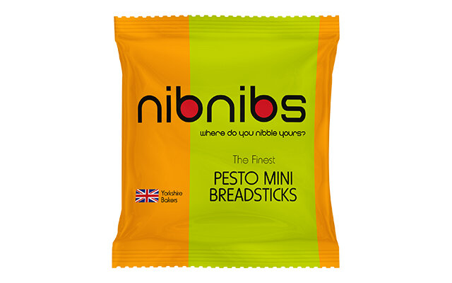 NibNibs Pesto Mini Breadsticks