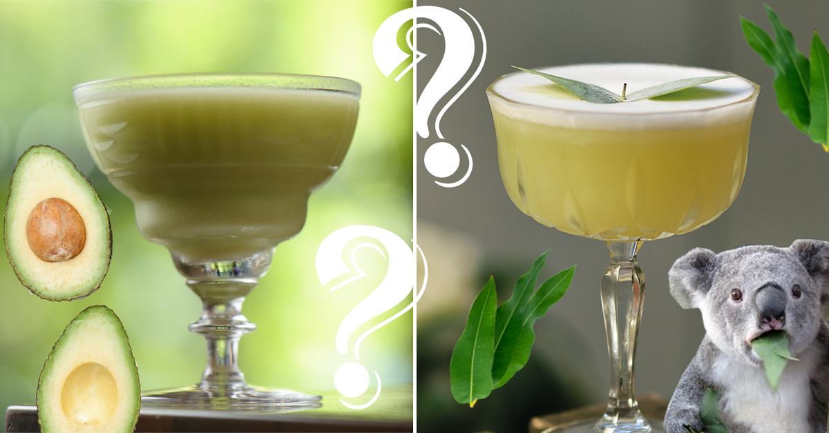 Unusual gin cocktails