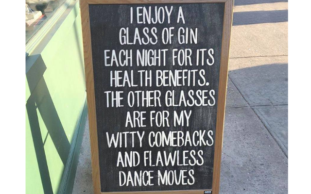 funny pub chalkboard