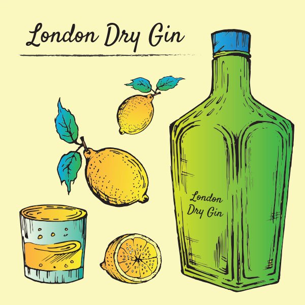 London dry gin image 