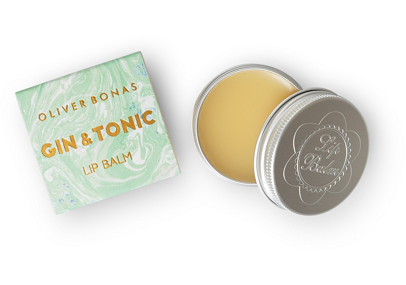 oliver bonas gin and tonic lip balm