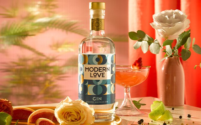 Craft Gin Club's February 2023 Gin of the Month Modern Love Gin