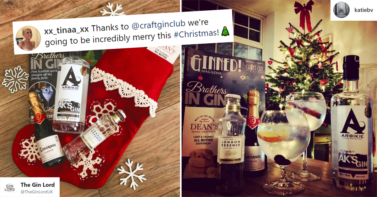 Craft Gin Club Christmas Gift Membership