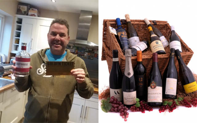 Andrew October Golden Ticket winner