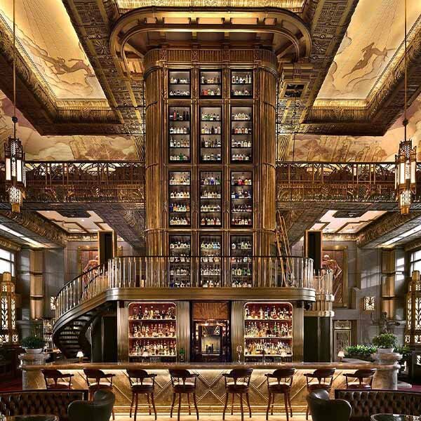 The Art Deco interior of Atlas Bar, Singapore. Image: Atlas Bar.