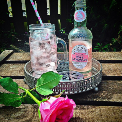 Edinburgh gin valentines rose lemonade fentimans