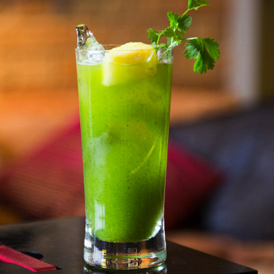 green snapper gin cocktail green bloody mary