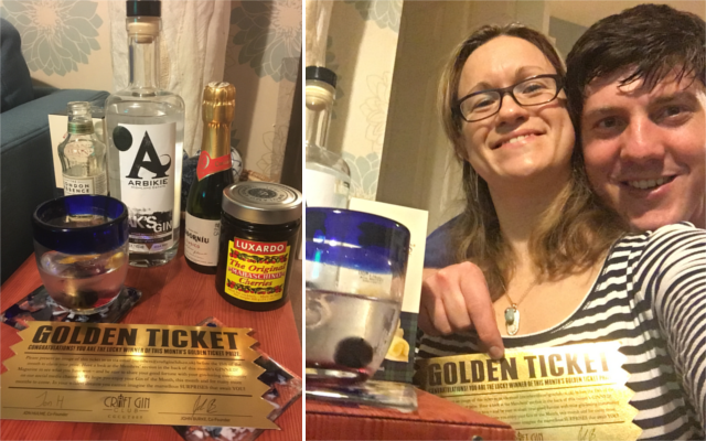 December Golden Ticket Ginstagram Winner Arbikie