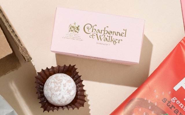 Charbonnel et Walker Pink Marc de Champagne Truffles