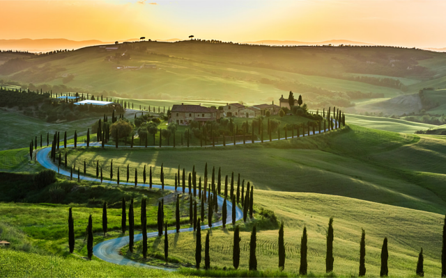 Tuscany Italy Landscape Sabatini Gin