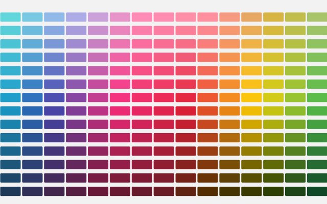 Colour chart