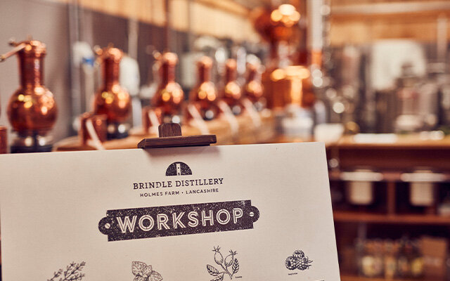 Inside Brindle Distillery