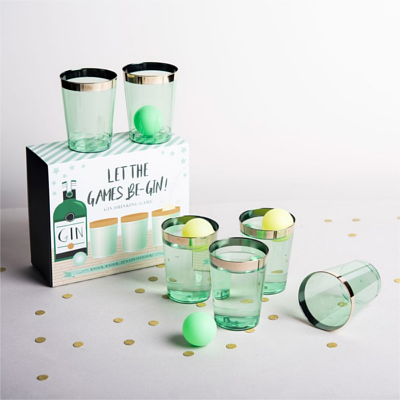 Getting Personal Gin Pong Novelty Game Set