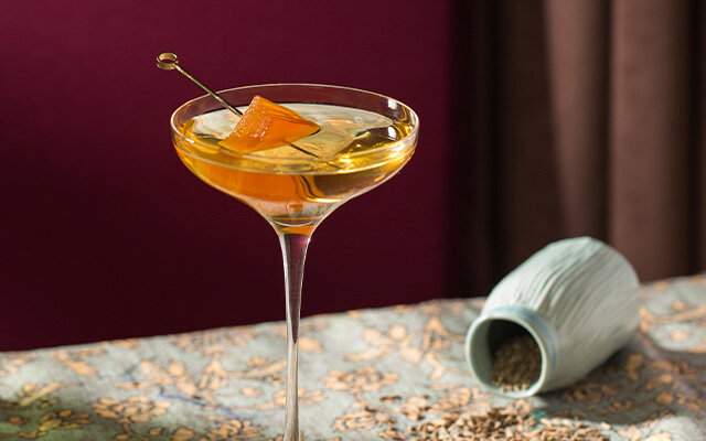 Mango & Cumin Gimlet Recipe