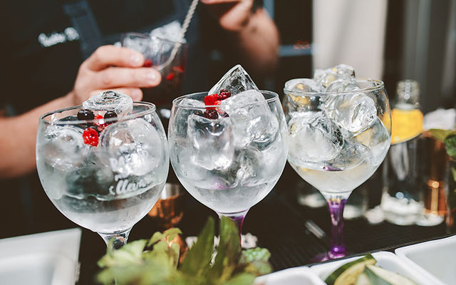 Gin tasting