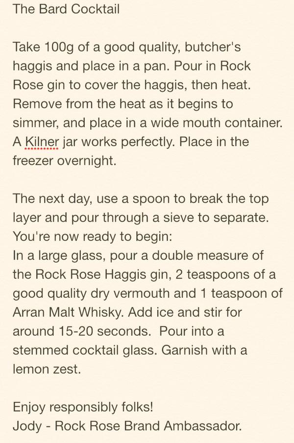 rock rose cocktail