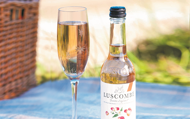 Luscombe Damascene Rose Bubbly Gin Fizz