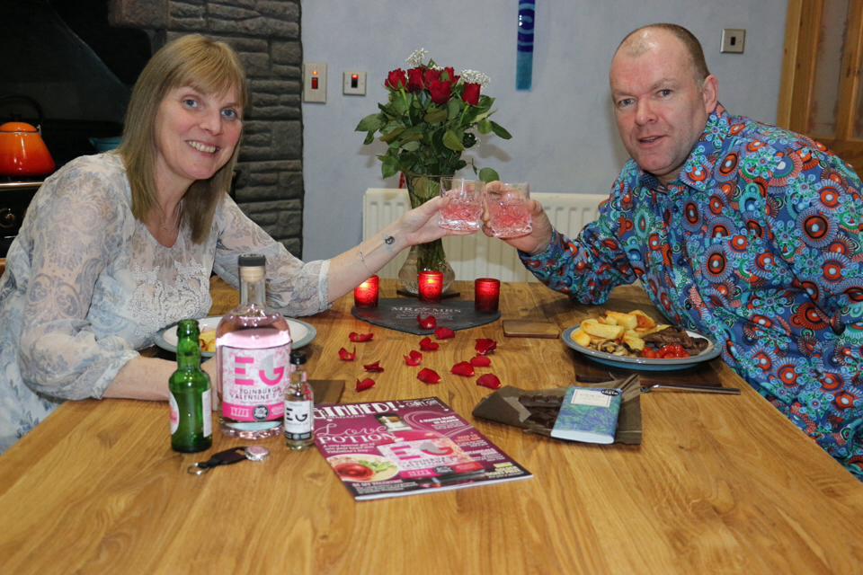 Lorna shares with her husband