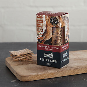 Peter's Yard Spelt & Fig Sourdough Crispbreads