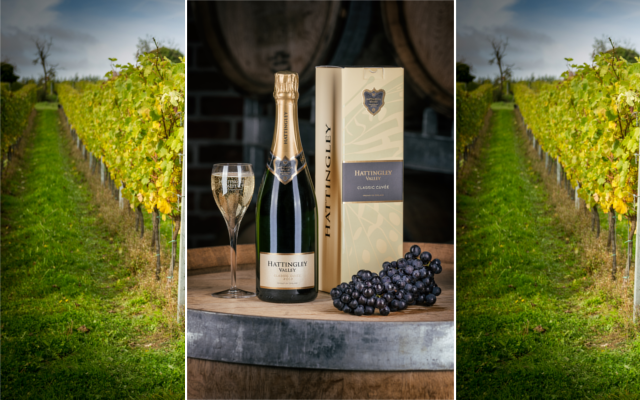 Hattingley Valley English sparkling wine fizz