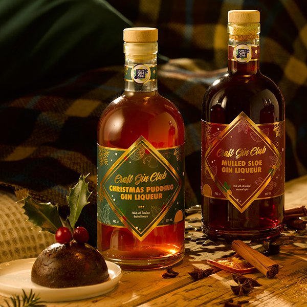 Christmas Gin Liqueurs
