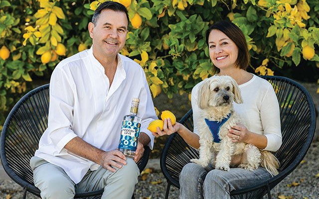 The Palm Springs Distilling Co., founders Tony Hazell and Milena Hazell