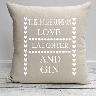Treat: Personalised Cushion Cover £14, Etsy