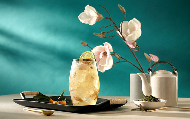 April 2020 Cocktail of the Month Jade Blossom