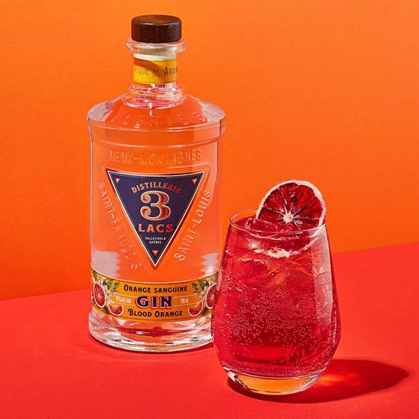 Distillerie 3 Lacs Blood Orange Gin