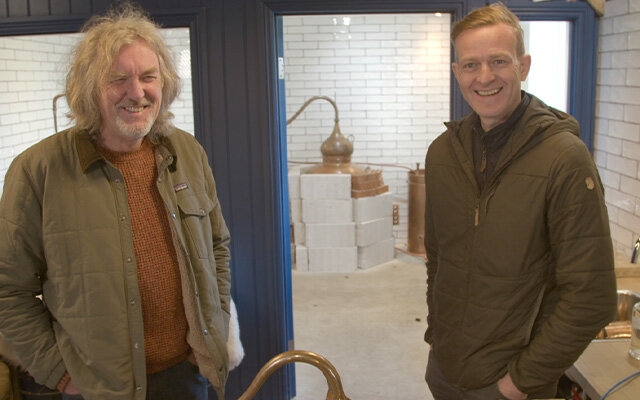 James and Downton Distillery’s Hugh Anderson. Image: jamesgin.com.
