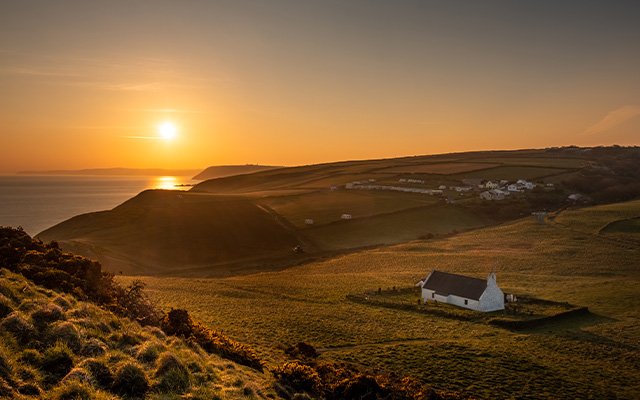 The Welsh landscape, home of In The Welsh Wind Distillery