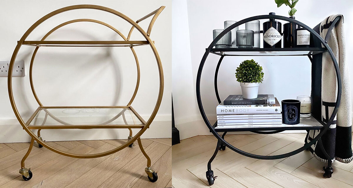 Before and after! Credit: Sarah Duggan via Ideal Homes