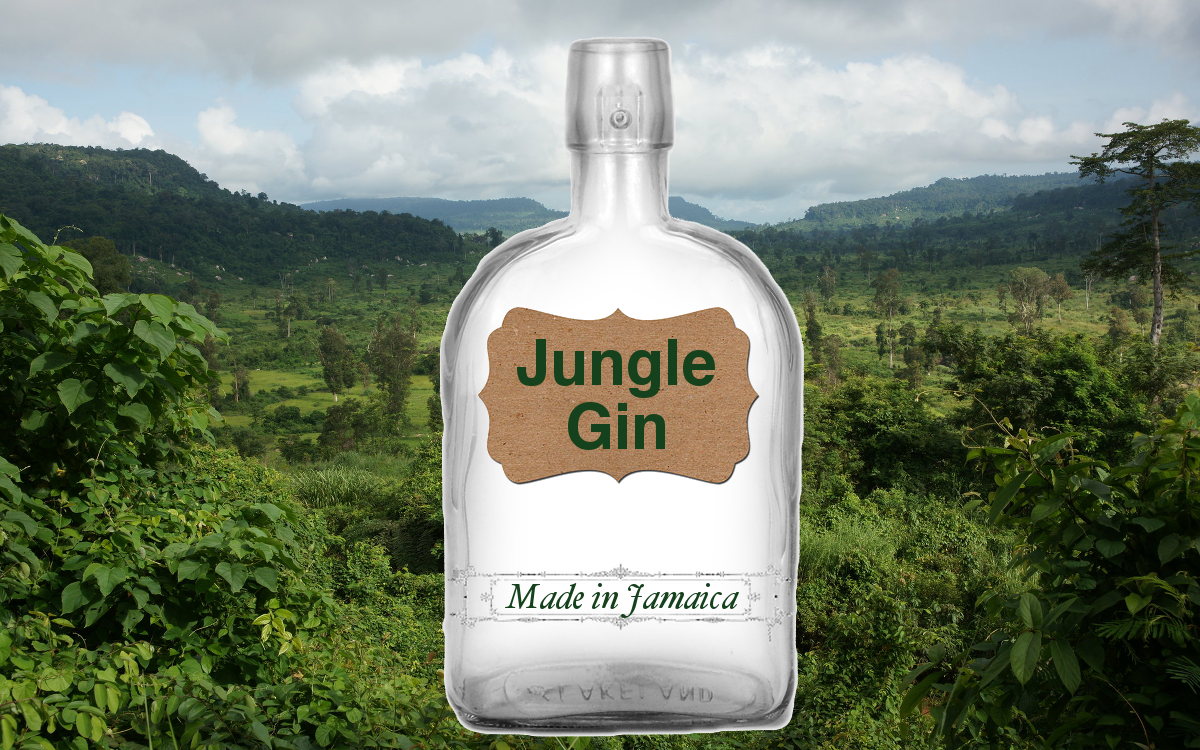 APRIL'S GIN OF THE MONTH THERE'S NO FOOLIN' JAMAICAN JUNGLE GIN