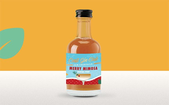 Merry Mimosa Cocktail Syrup