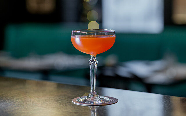 Champagne Glass Cocktail