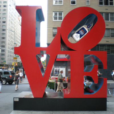 LOVE sculpture NYC