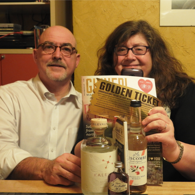 Ginned golden ticket winners craft gin club