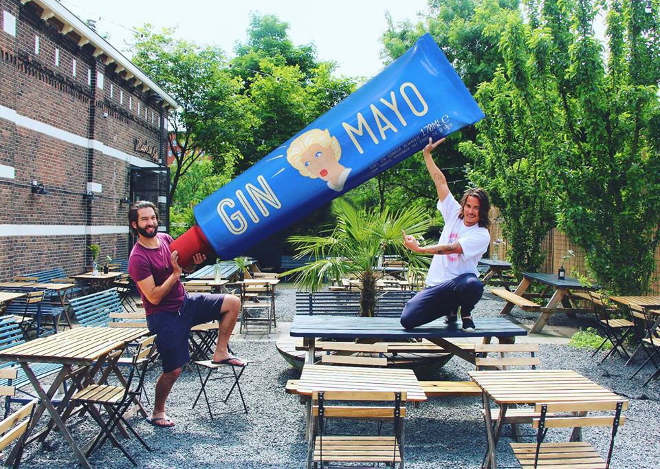 Gin Mayo Mayonnaise condiment dutch amsterdam mossel and gin