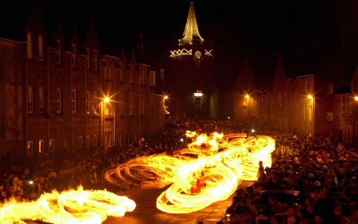 Stonehaven fireballs
