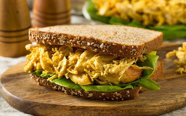 Coronation chicken makes an appearance