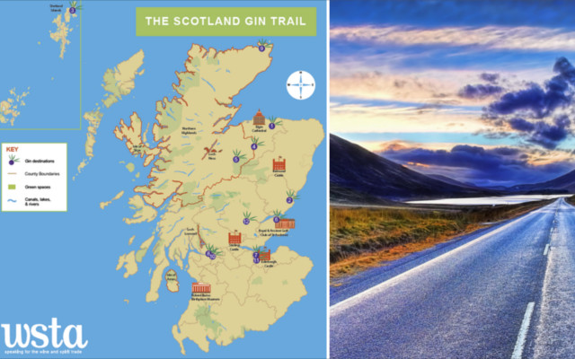 Scotland gin trail distilleries