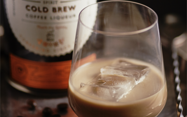 Conker Gin Cold Brew liqueur Orange Russian cocktail