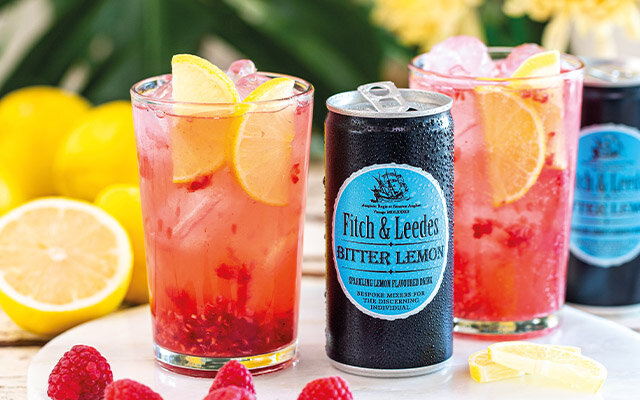 Fitch & Leedes Bitter Lemon cocktail