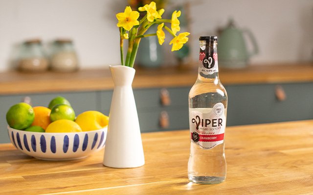 Viper Hard Seltzer Cranberry