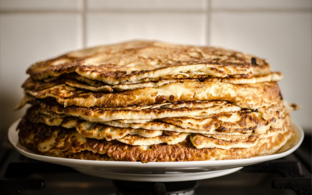 Gin and tonic pancakes